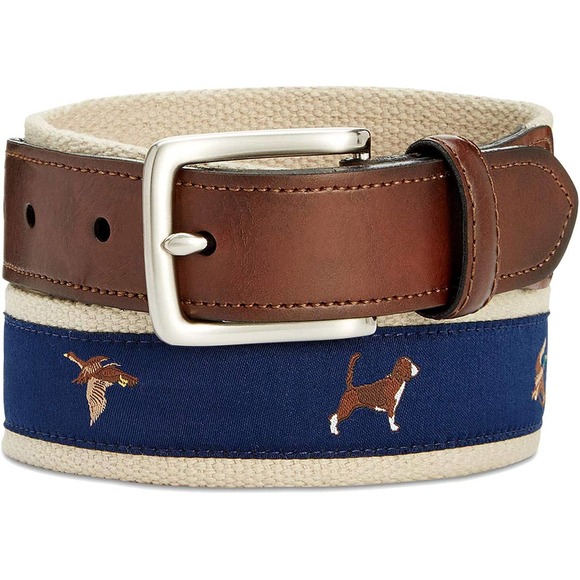 Club Room Other - 4/$25 Club Room Bird Dog Faux Leather Belt 44